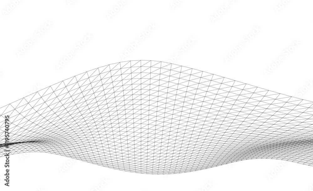 Abstract wave background 3d design Abstract wave background 3d design
