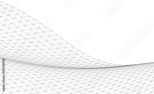 Abstract wave background 3d design