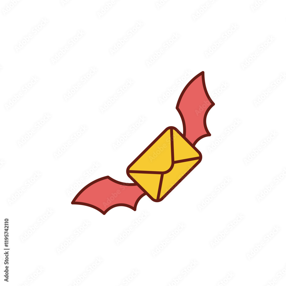 Scary Mail icon design Scary Mail icon design