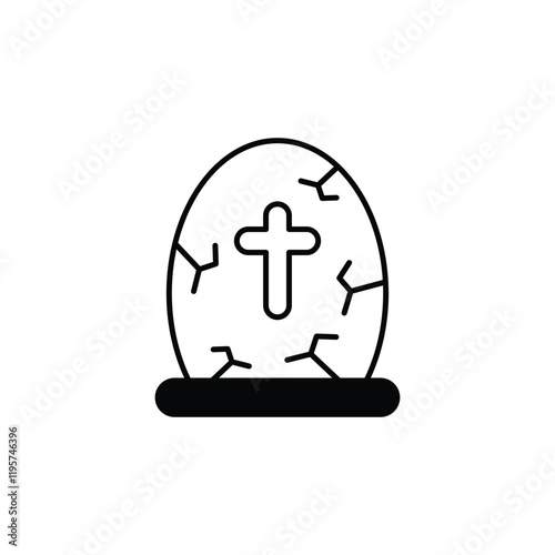 Tombstone icon design