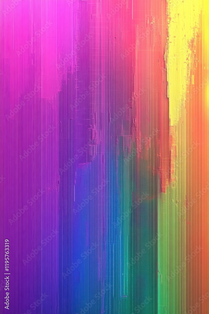 Abstract vertical gradient with vibrant shades of pink, yellow, blue, and green
Abstract vertical gradient with vibrant shades of pink, yellow, blue, and green