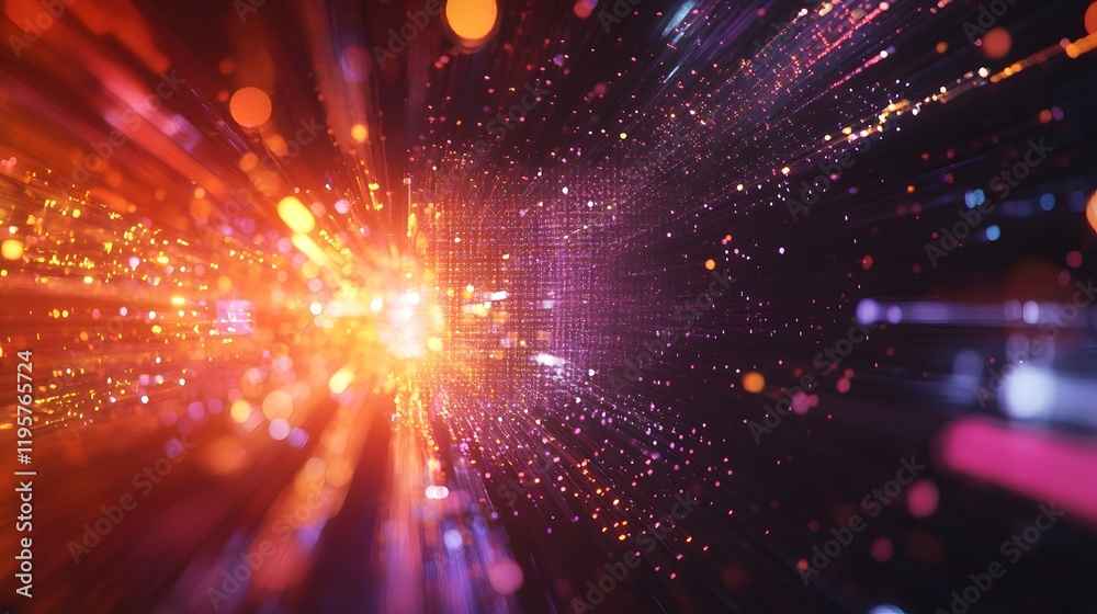 Abstract Digital Burst Energy Light Rays Vivid Colors Futuristic Technology Background Design Bright Orange Purple Pink Glowing Particles Dynamic Abstract Digital Burst Energy Light Rays Vivid Colors Futuristic Technology Background Design Bright Orange Purple Pink Glowing Particles Dynamic
