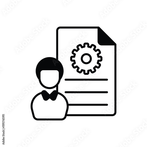 Content Manager vector icon