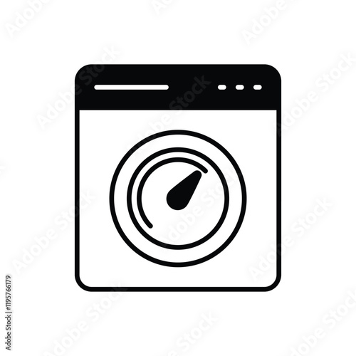 Speed Optimization  vector icon