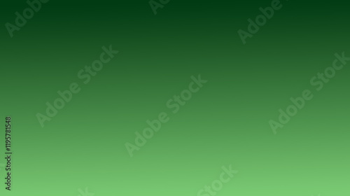 Dark Emerald Green to light green gradient background for brochures, invitations, or printed media