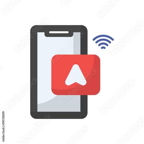 Online Control vector icon