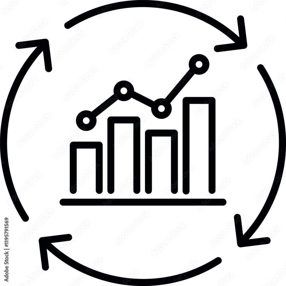 Set of 20 outline icons related to business and analytics. Linear icon collection. Editable stroke. Vector illustration Set of 20 outline icons related to business and analytics. Linear icon collection. Editable stroke. Vector illustration