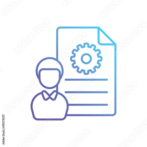 Content Manager vector icon