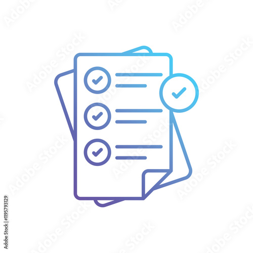 List Items vector icon