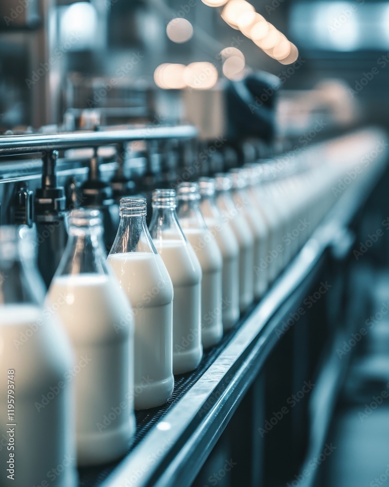Close-Up of Automated Machinery for Filling Process of Plastic Bottles in Industrial Setting with Enhanced Gigapixel Quality Close-Up of Automated Machinery for Filling Process of Plastic Bottles in Industrial Setting with Enhanced Gigapixel Quality
