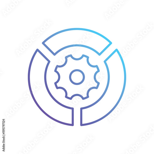 Project Dashboard vector icon