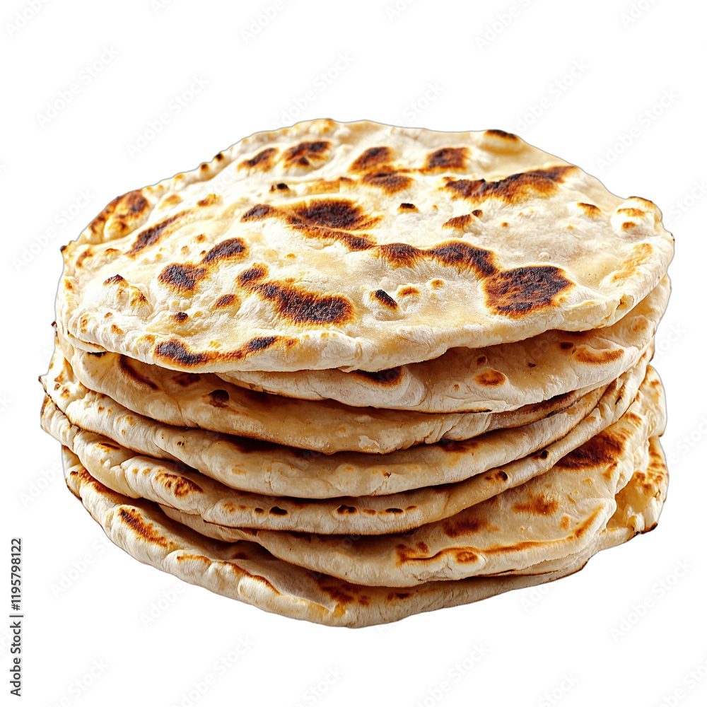 a stack of pita bread on a transparent background PNG image, PNG file, Generative art. a stack of pita bread on a transparent background PNG image, PNG file, Generative art.