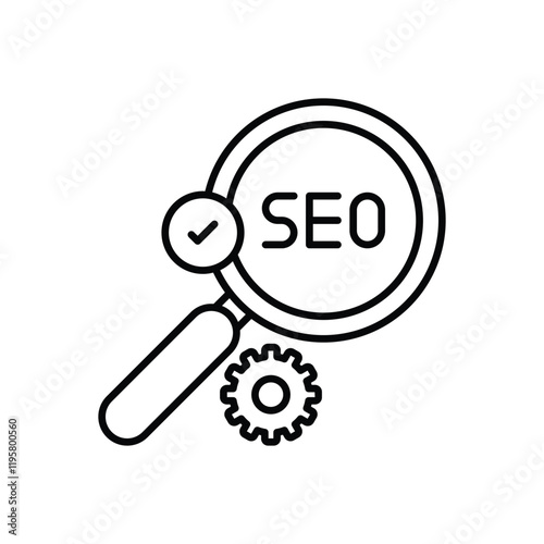 Seo vector icon