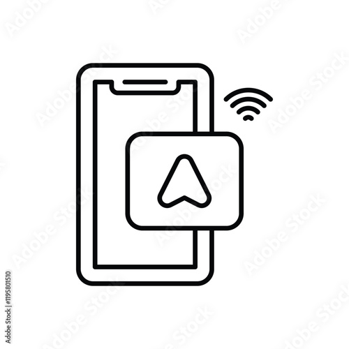 Online Control vector icon