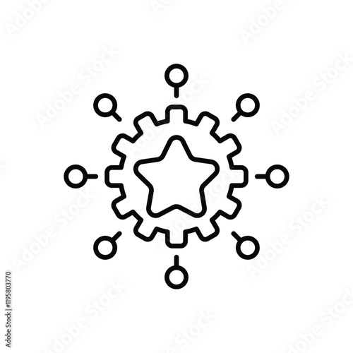 Premium Service vector icon