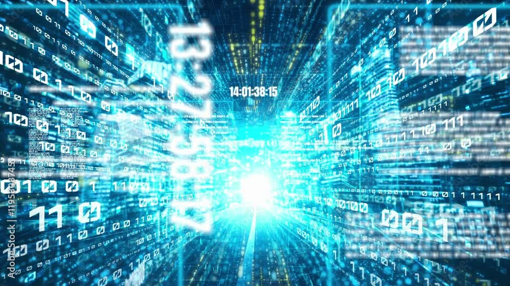 Software development, application programming code and tacit computer coding . Concept of smart digital transformation and technology disruption that changes global trends in new information era .