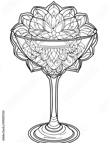 Coloring Page - vectorized - From the Love, Vacation, Fun and Drinks - Package