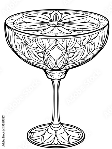 Coloring Page - vectorized - From the Love, Vacation, Fun and Drinks - Package