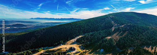 Obraz na płótnie schronisko hala miziowa tatry pilsko beski żywiecki w salonie