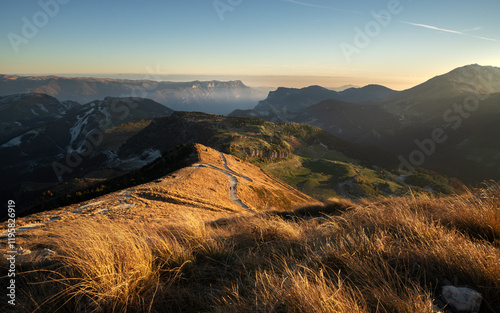 Photography From Mt Altissimo by Sunrise