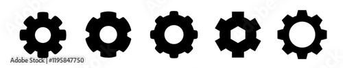 Gear Icon Collection. Cog Icons