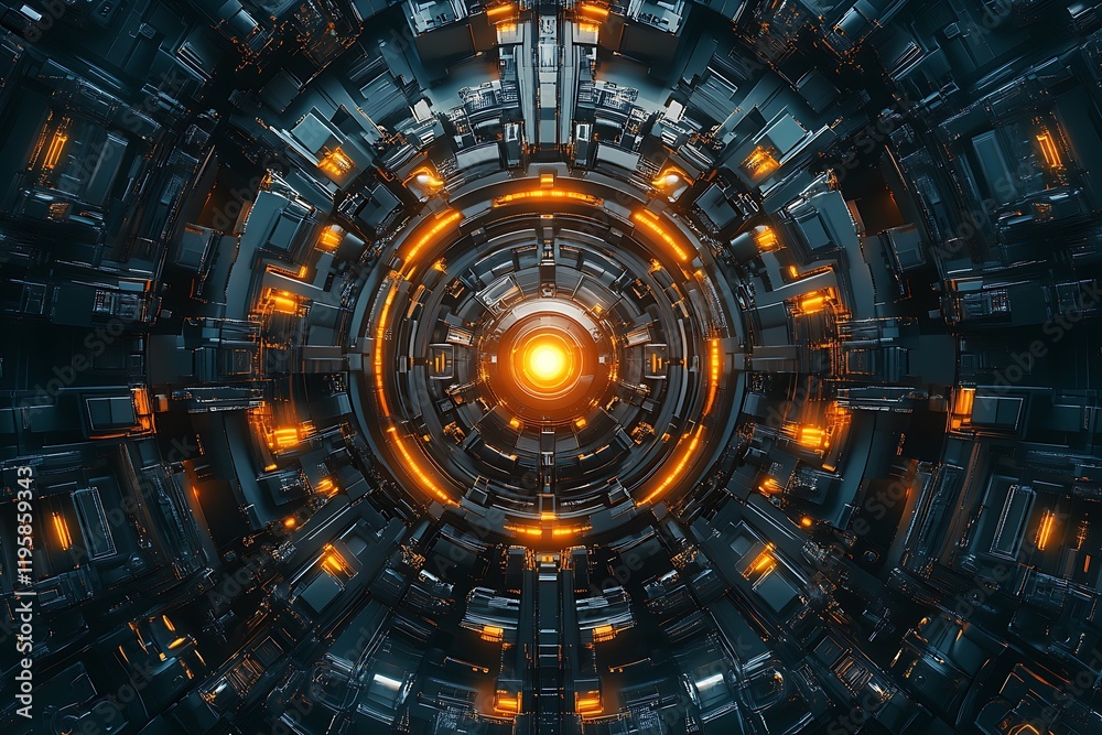 Fototapeta premium fractal realms abstraction