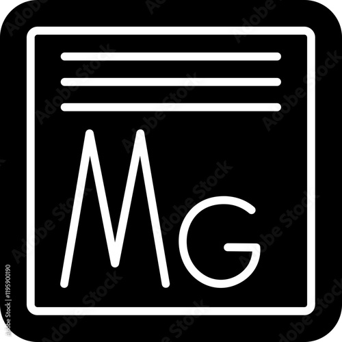 Magnesium Icon