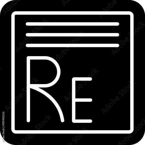 Rhenium Icon
