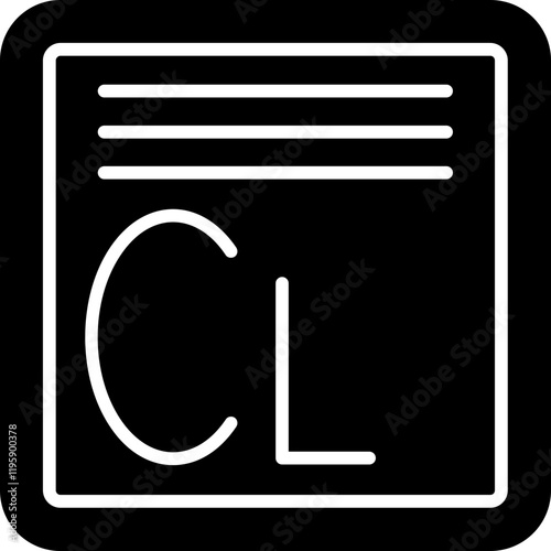 Chlorine Icon