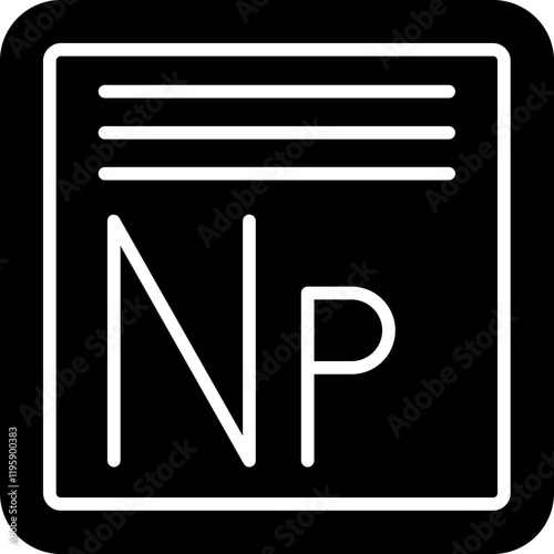 Neptunium Icon