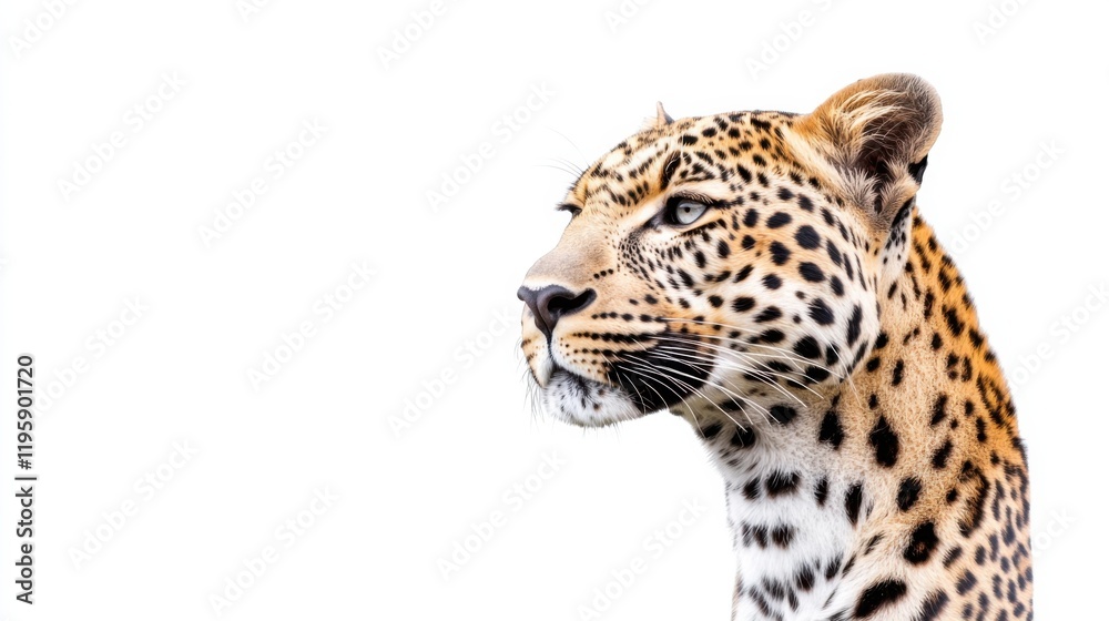 A detailed and vibrant depiction of a leopard on a transparent background, highlighting its striking spots and intense gaze. A detailed and vibrant depiction of a leopard on a transparent background, highlighting its striking spots and intense gaze.