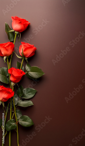 Wallpaper Mural Rose background that complements elegant design concepts Torontodigital.ca