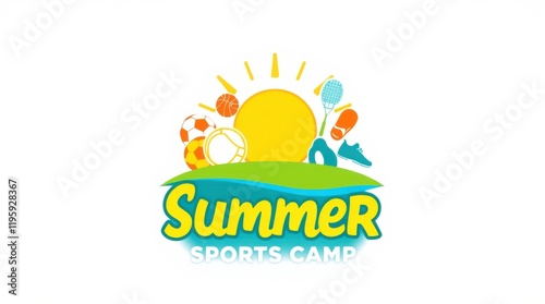 Summer Sports Camp: Fun, sun, and active games! Join the excitement of summer sports. photo