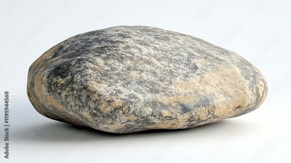 A photorealistic close-up of a smooth polished stone A photorealistic close-up of a smooth polished stone