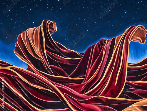 background with stars
