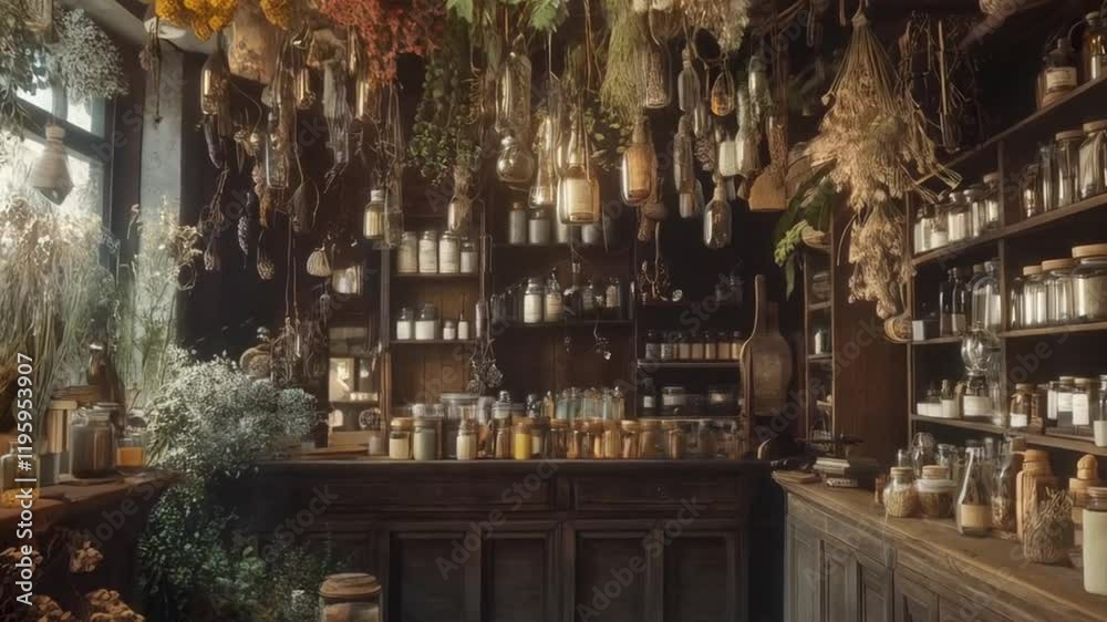 Enchanted Herb Shop: A Mystical Apothecary