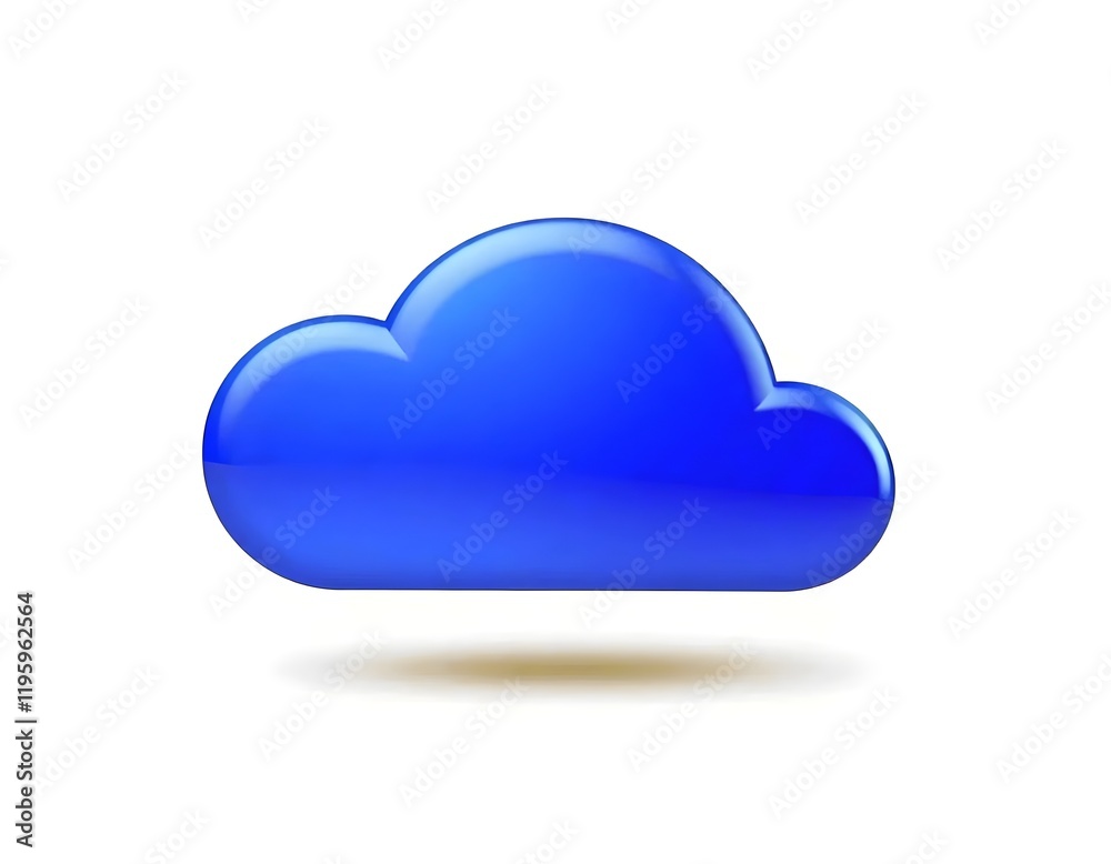 3D Cloud Icon Showcasing Technology and Innovation for Modern Startup Branding and Digital Themes 3D Cloud Icon Showcasing Technology and Innovation for Modern Startup Branding and Digital Themes