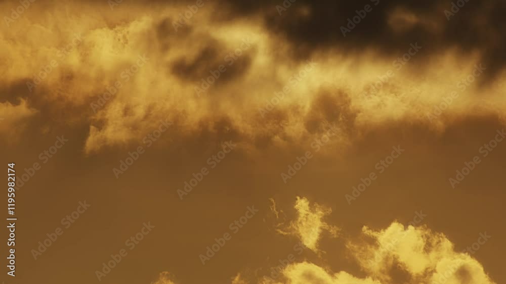 Beautiful light sunset nature Time Lapse golden sky and clouds in sunset time,Beautiful nature landscape background,Clouds flowing fast in sky Timelapse background