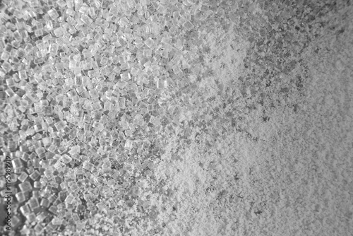 Mixture of sugar and creamer powder texture