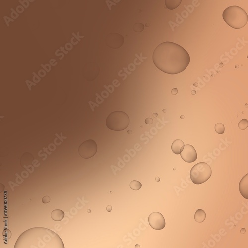 abstract gradient brown background, drops
