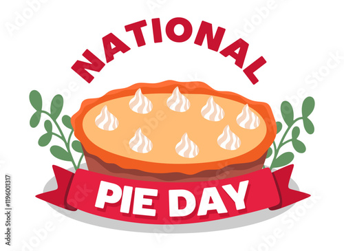 Happy National Pie Day with a delicious pie