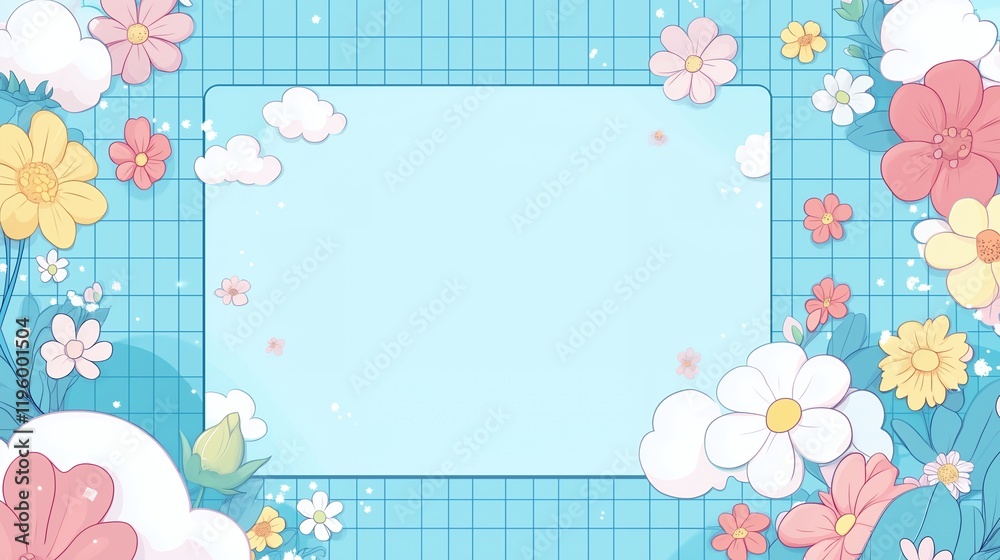frame, card, flower, vector, pink, baby, pattern, illustration, border, frame, card, flower, vector, pink, baby, pattern, illustration, border,
