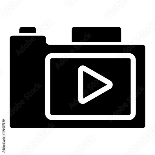 vlog Solid icon
