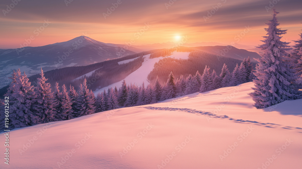 Stunning Lavender Fields at Sunset with Vibrant Purple Rows and Golden Hour Tranquility in a Picturesque Landscape
Stunning Lavender Fields at Sunset with Vibrant Purple Rows and Golden Hour Tranquility in a Picturesque Landscape