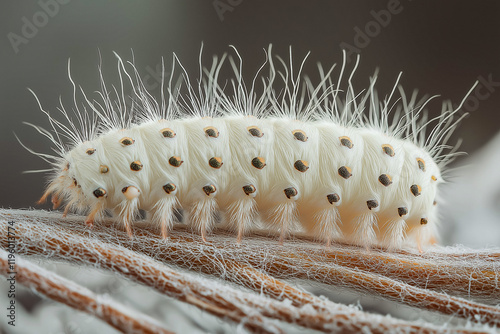 Silk cocoon the commercially bred caterpillar of silkworm moth, which spins a silk cocoon that is processed to yield silk fiber