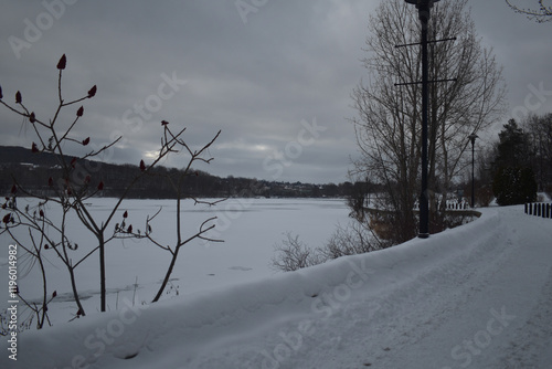 Obraz na płótnie Sherbrooke 14 Janvier 2025 w salonie