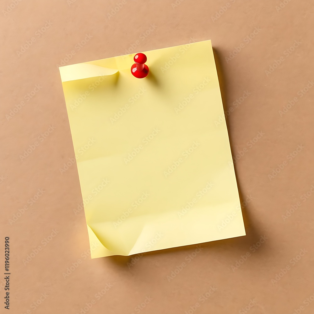 Colorful Sticky Notes with Push Pins Colorful Sticky Notes with Push Pins