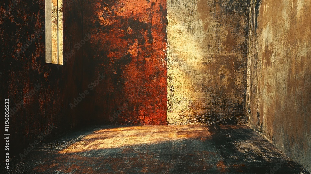 Obraz premium New Office Concept Using Mixed Media Textures in Creative Design