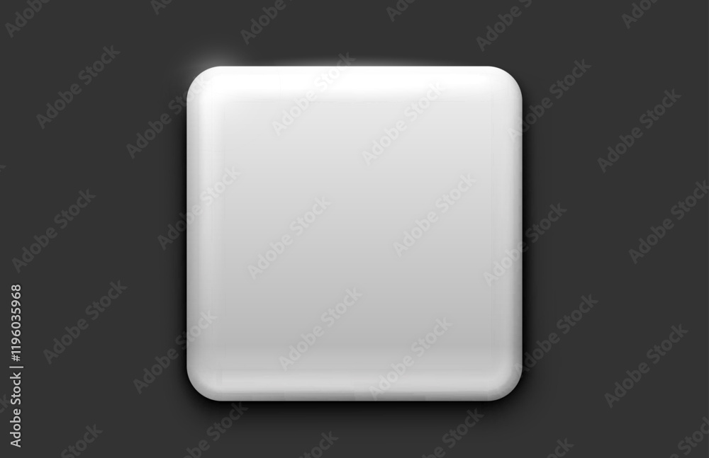 White frame label, event bar button, grey signboard. Vector illustration White frame label, event bar button, grey signboard. Vector illustration