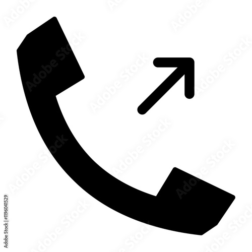 outgoing call icon